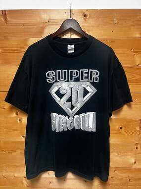 Vintage y2k Manu Ginobili San Antonio Spurs NBA HOF Super Ginobili T-Shirt XL